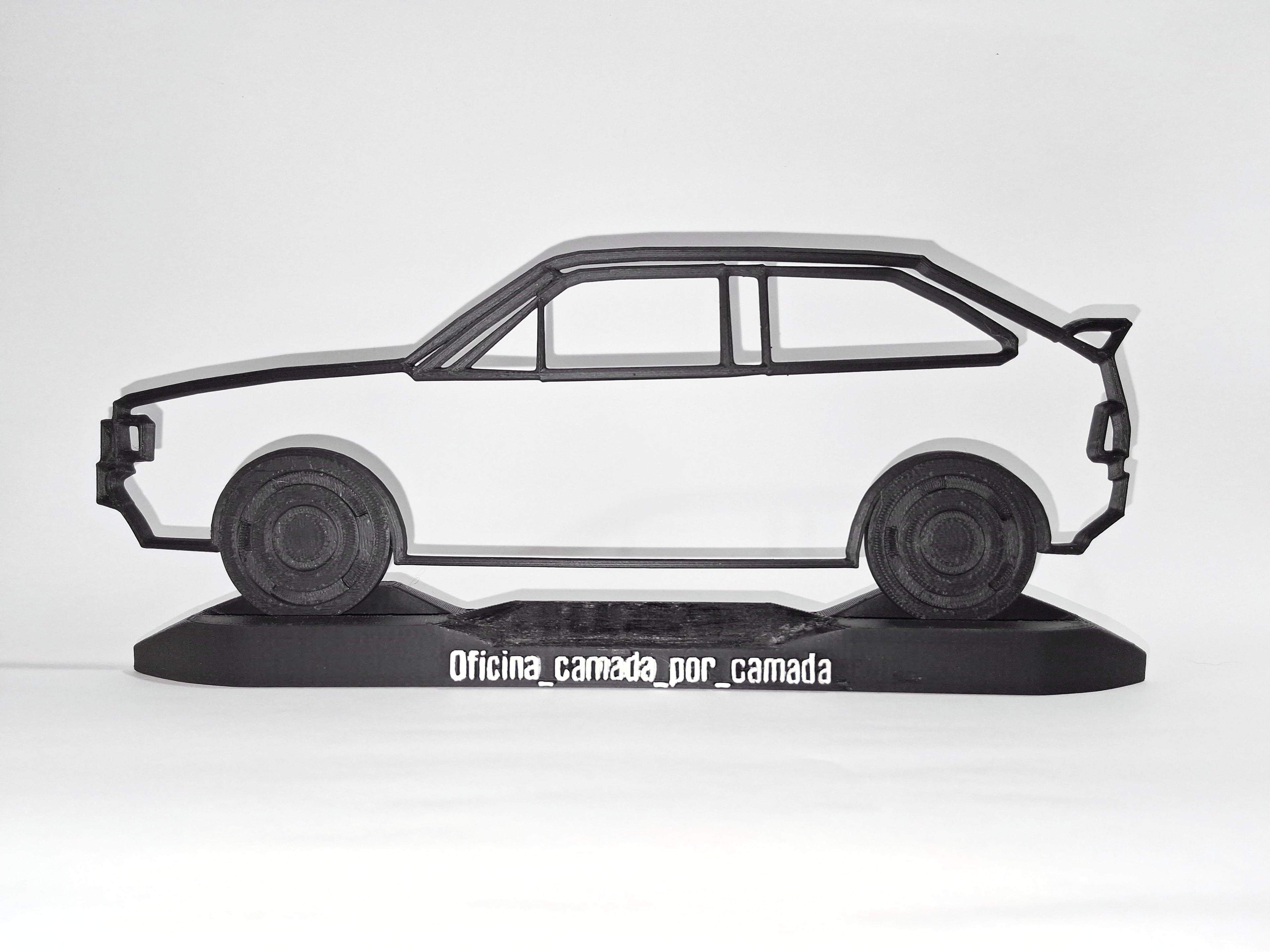 Silhueta Gol GTI